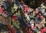 Best Damask Upholstery Velvet Sofa Fabric Jacquard Weave 100 Polyester for sale